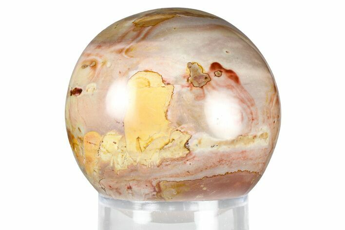 Polished Polychrome Jasper Sphere - Madagascar #376063